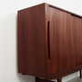 Vintage Sideboard Teak Wood Brown 1960s 5
