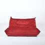 Togo Sofa 2-Sitzer Samt Rot 4