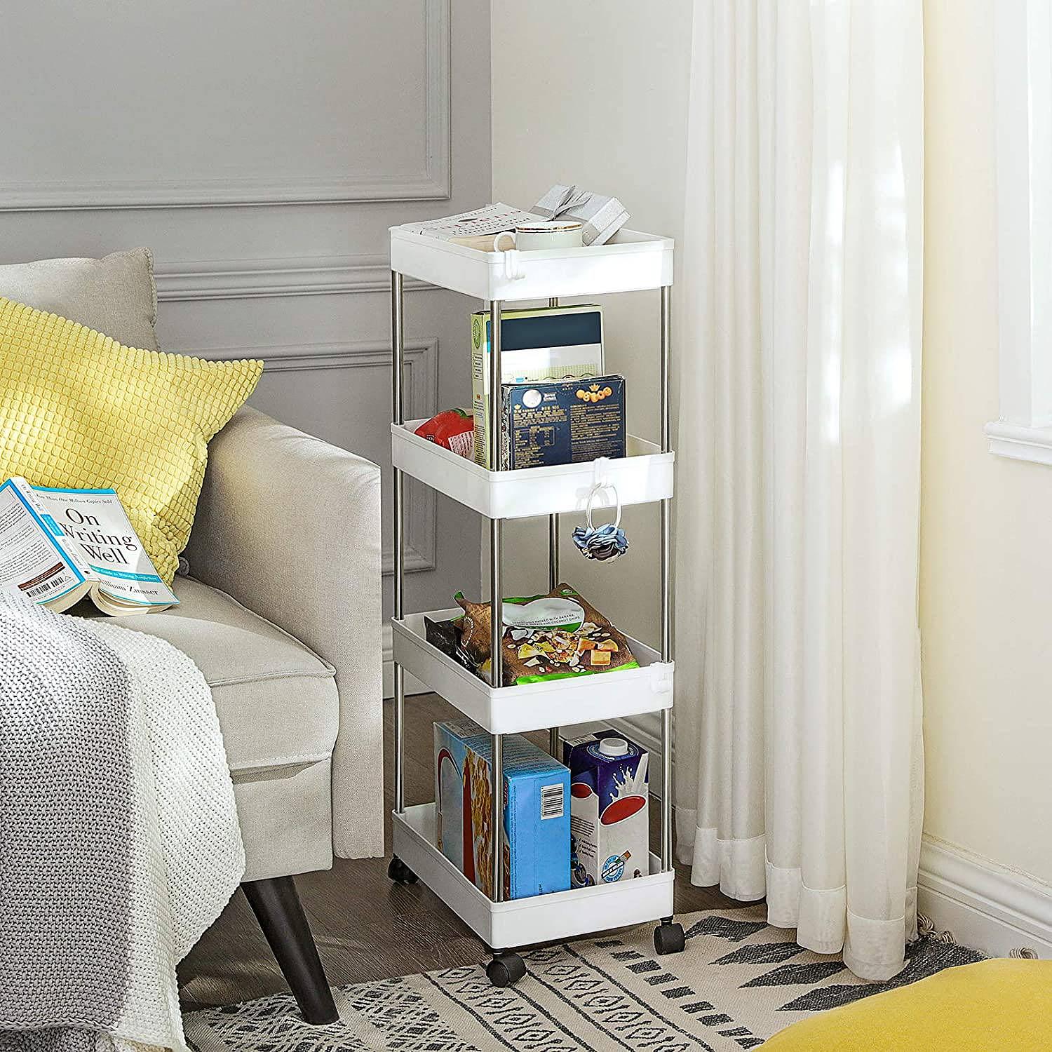 Brock Badregal Metall Weiß Schwarz 3