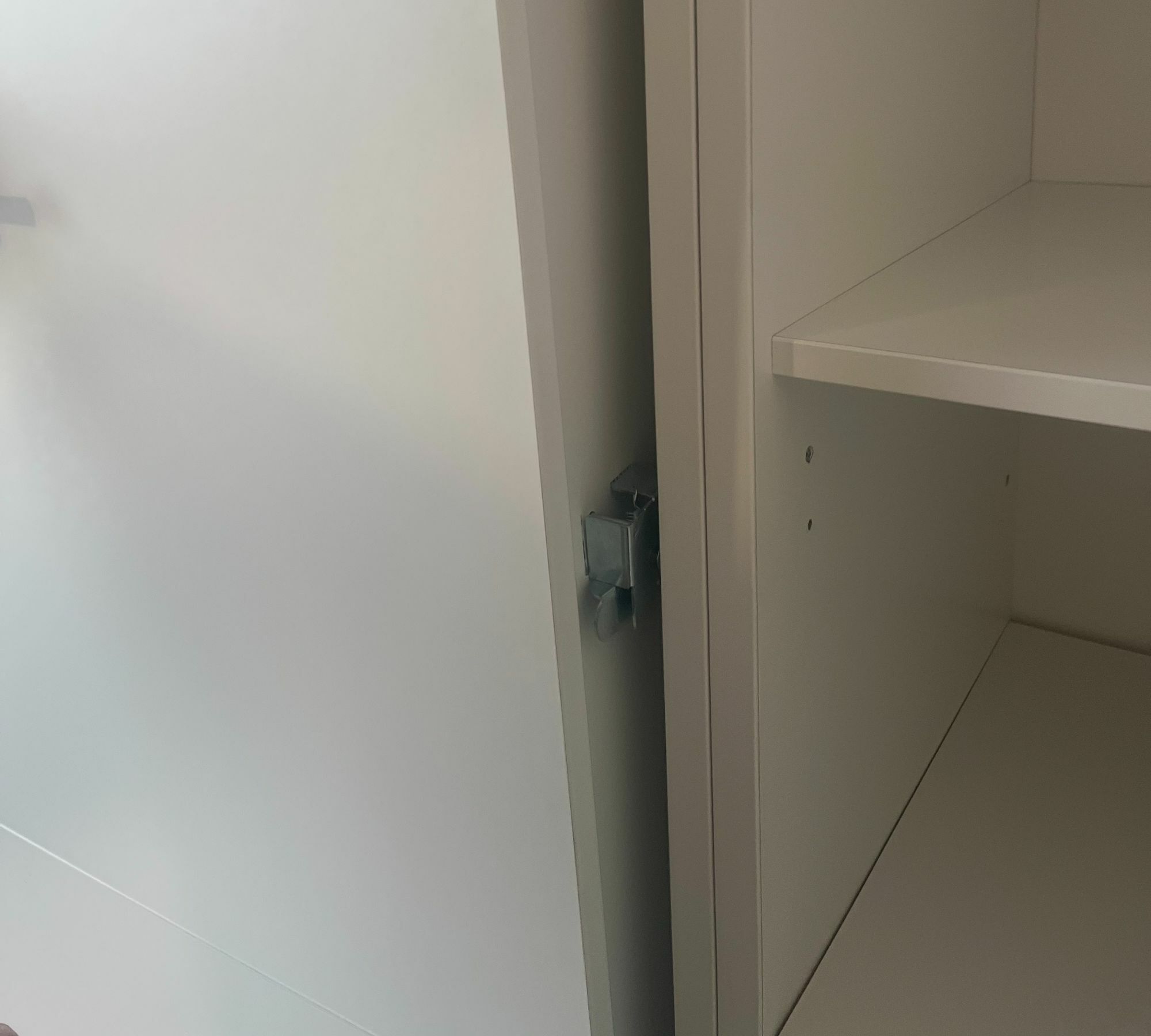 Schrankbett Holz Weiß  4