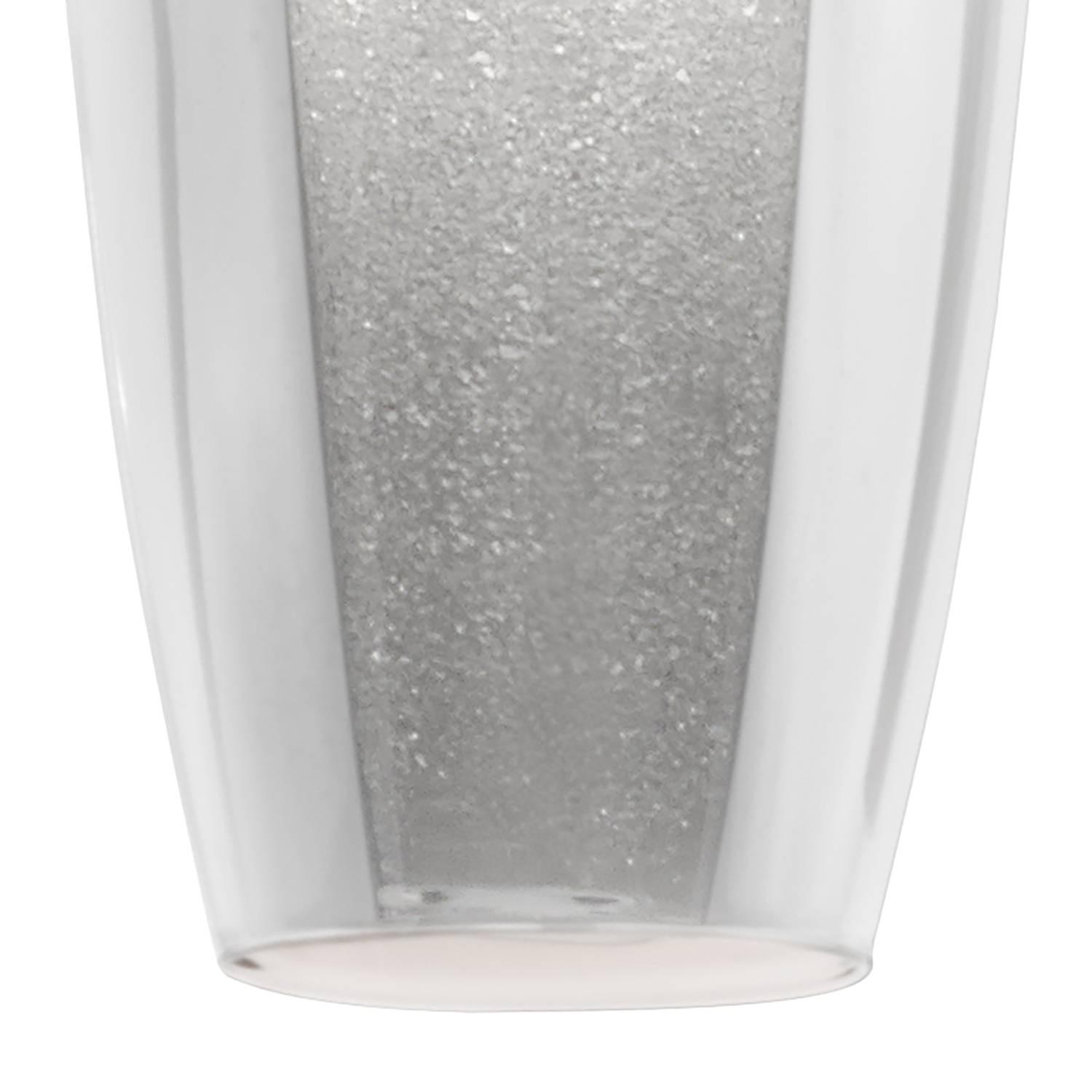 Farsala I LED-Pendelleuchte Glas Stahl 1-flammig 3