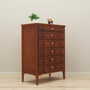 Vintage chest of drawers Teak wood Brown 1970s 4