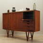 Vintage Highboard Teakholz Braun 1960er Jahre 4