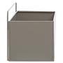 Ascher Wand-Pflanzkasten Grau 2