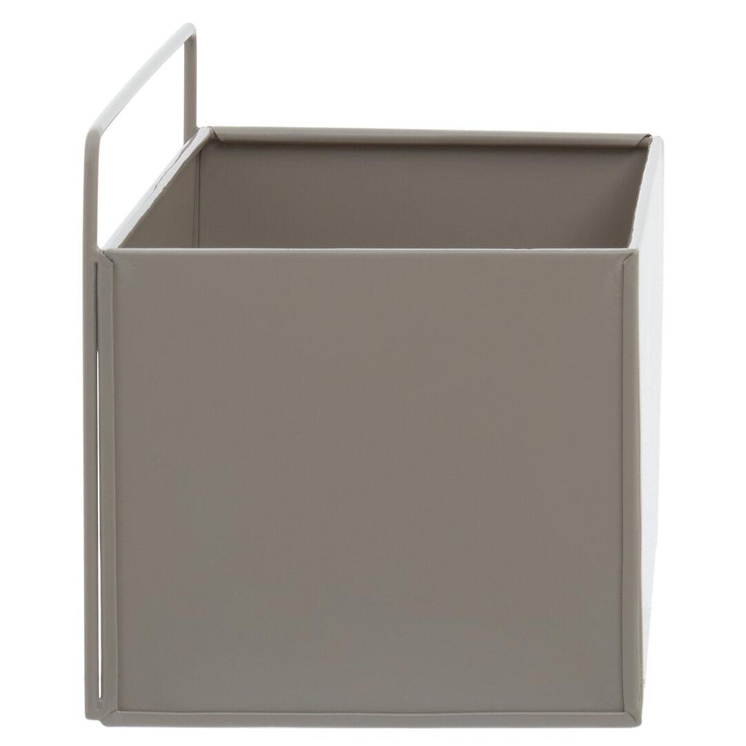 Ascher Wand-Pflanzkasten Grau 2