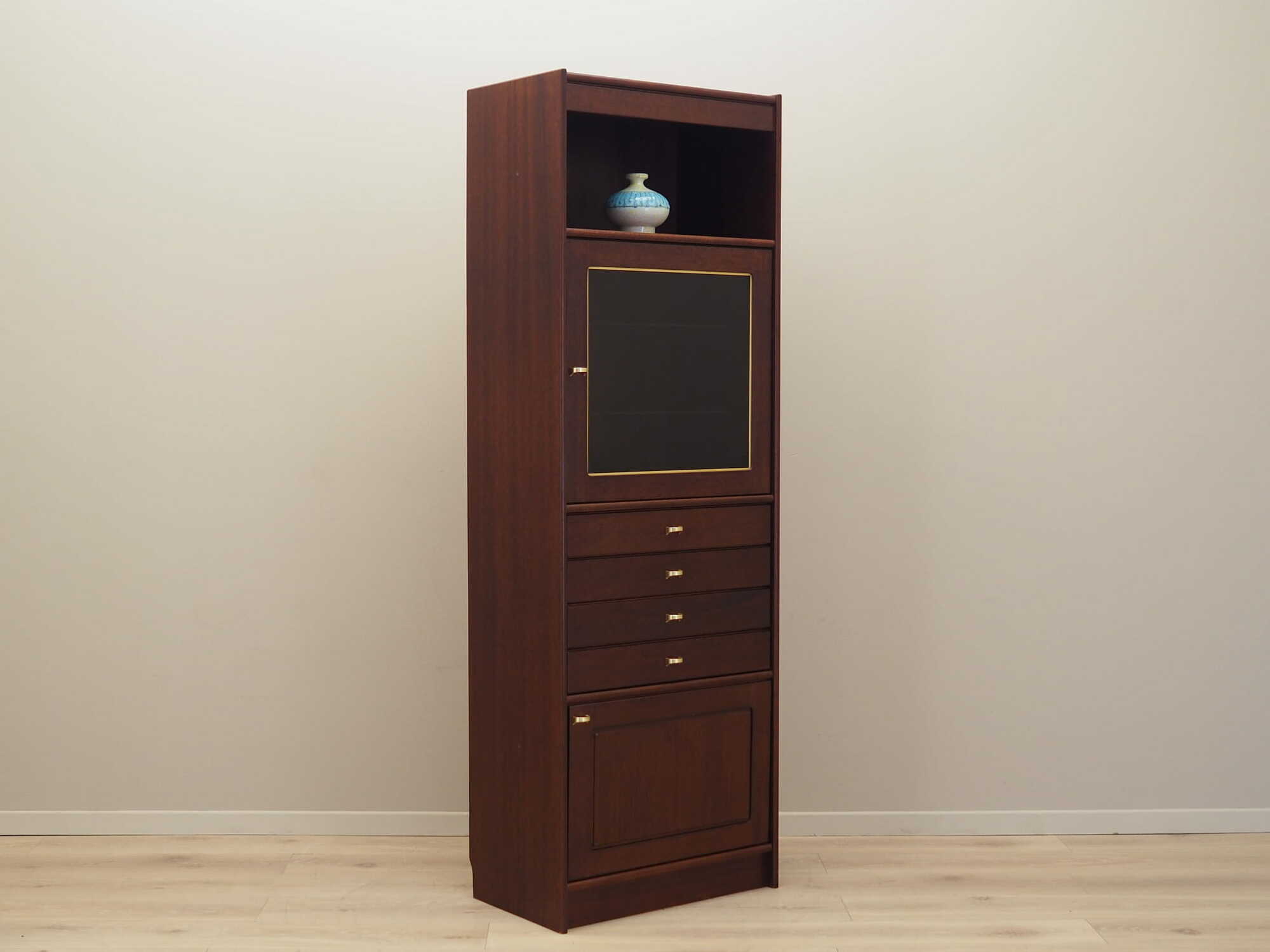 Schrank Mahogany Braun 1970er Jahre 2