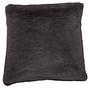 Bosie Lamina Grey Square Fur Pillow 1