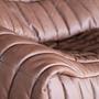 Sandra Divano 2 posti pelle liscia Folk Brown 5