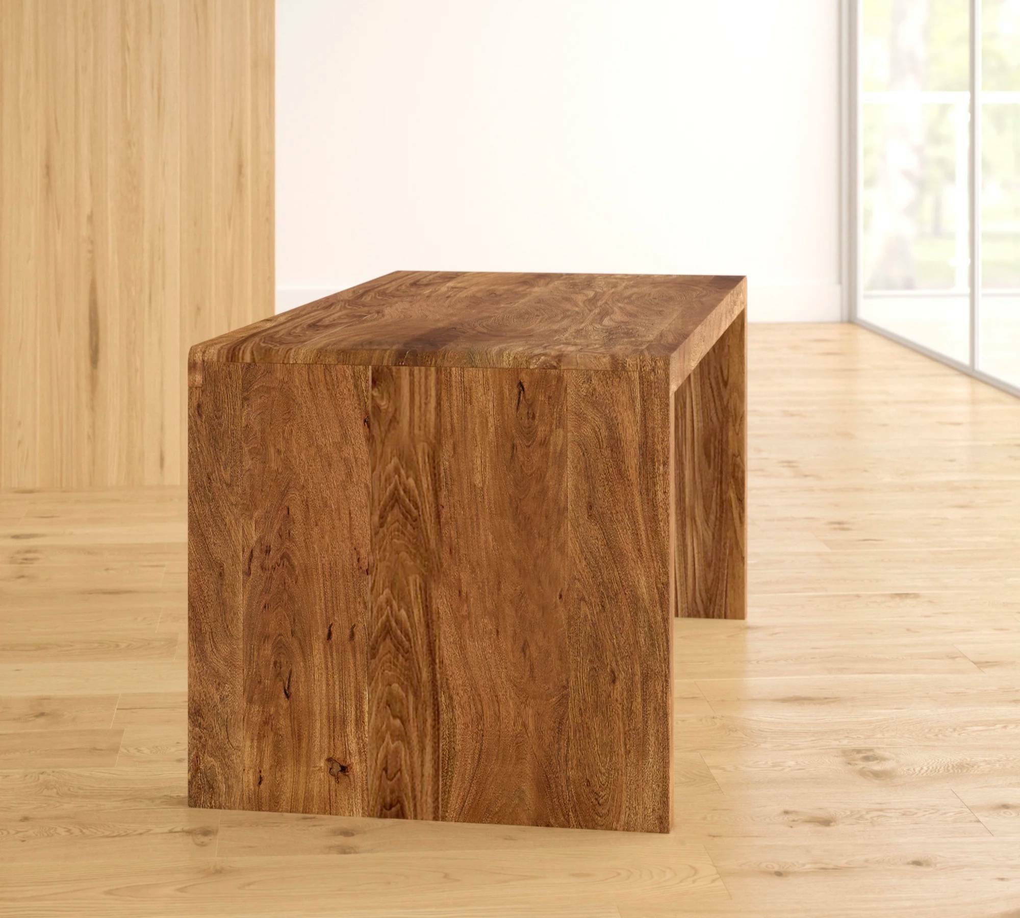 Schreibtisch Massivholz 180cm 7