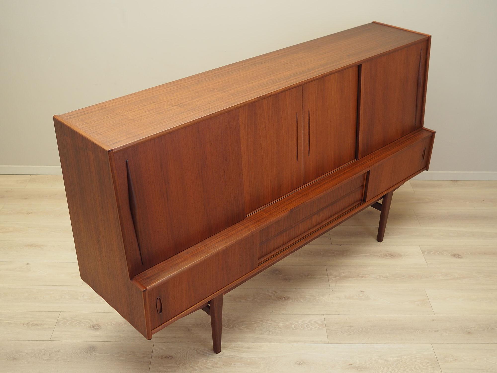 Highboard Teak 1970s 6