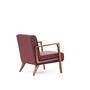 Kemer Sessel Buchenholz Claret Rot 5