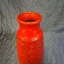 Vintage Vase Keramik Rot 2