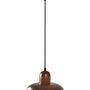 Hand Pendant Light Walnut Wood Brown 1
