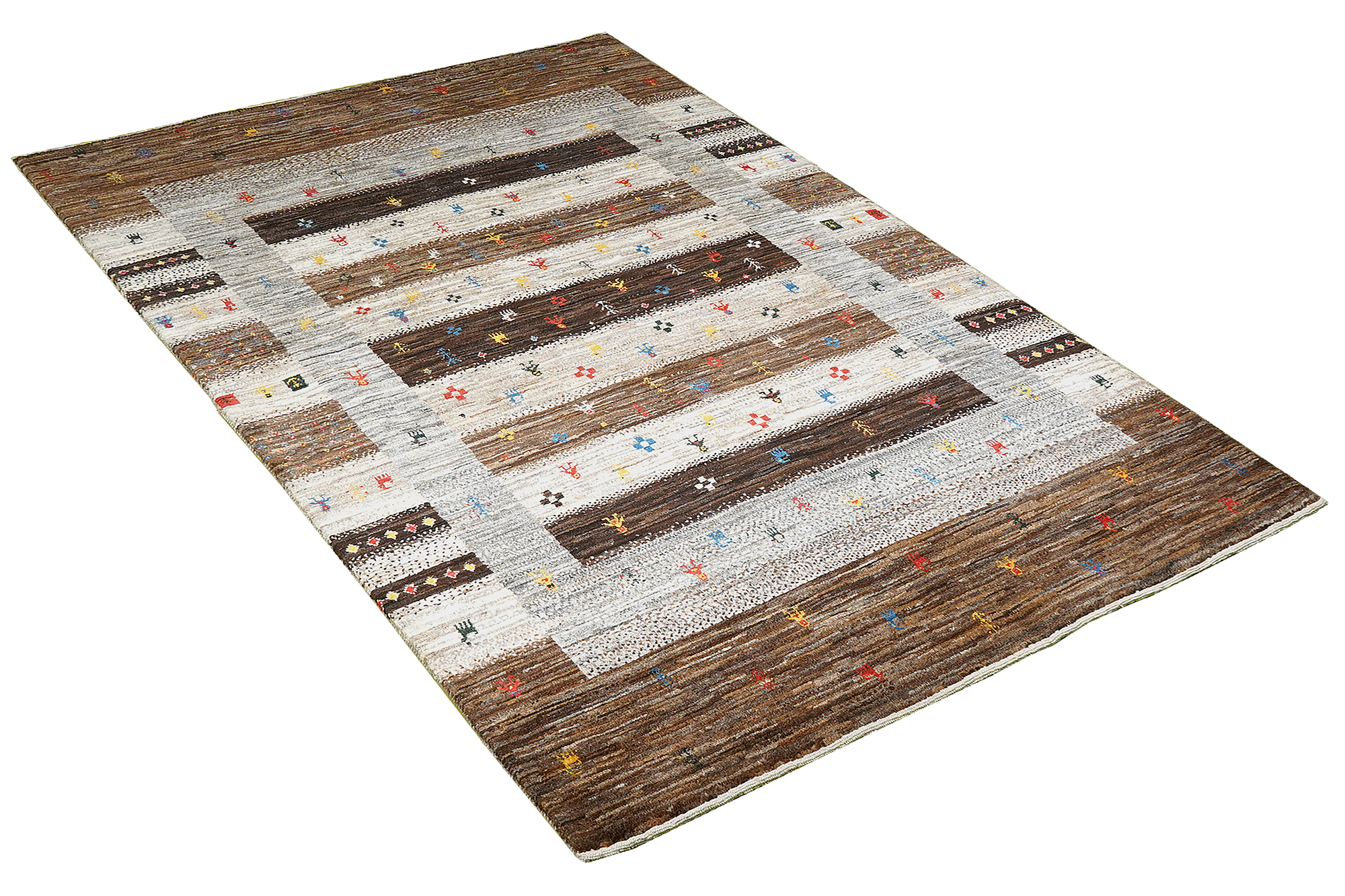 Rizbaf Gabbeh Carpet Wool Multicolor 2