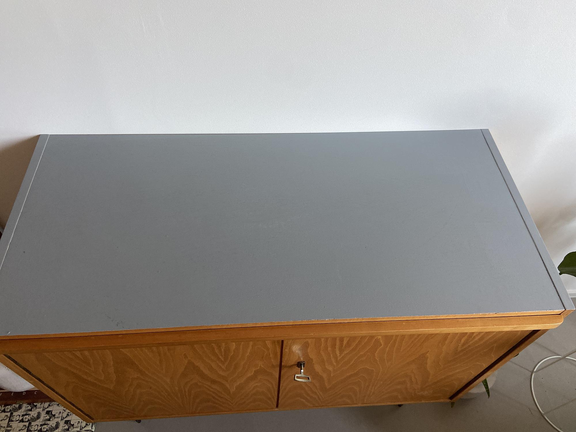 Mid-Century Kommode Holz 5