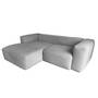 Blok Sofa 2-Sitzer Chaiselongue Links Beige 0