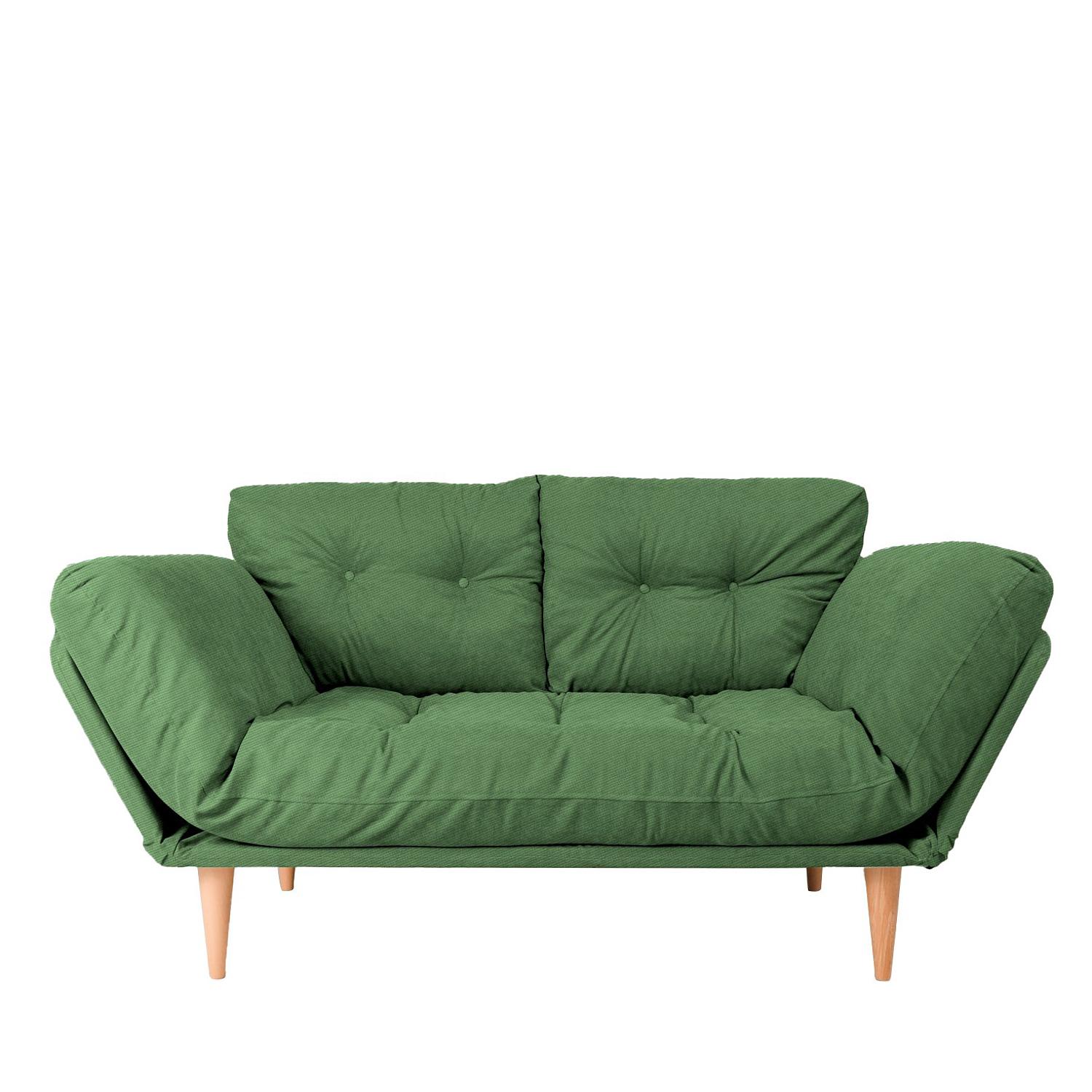 Nina Daybed Schlafsofa 3-Sitzer Grün 0