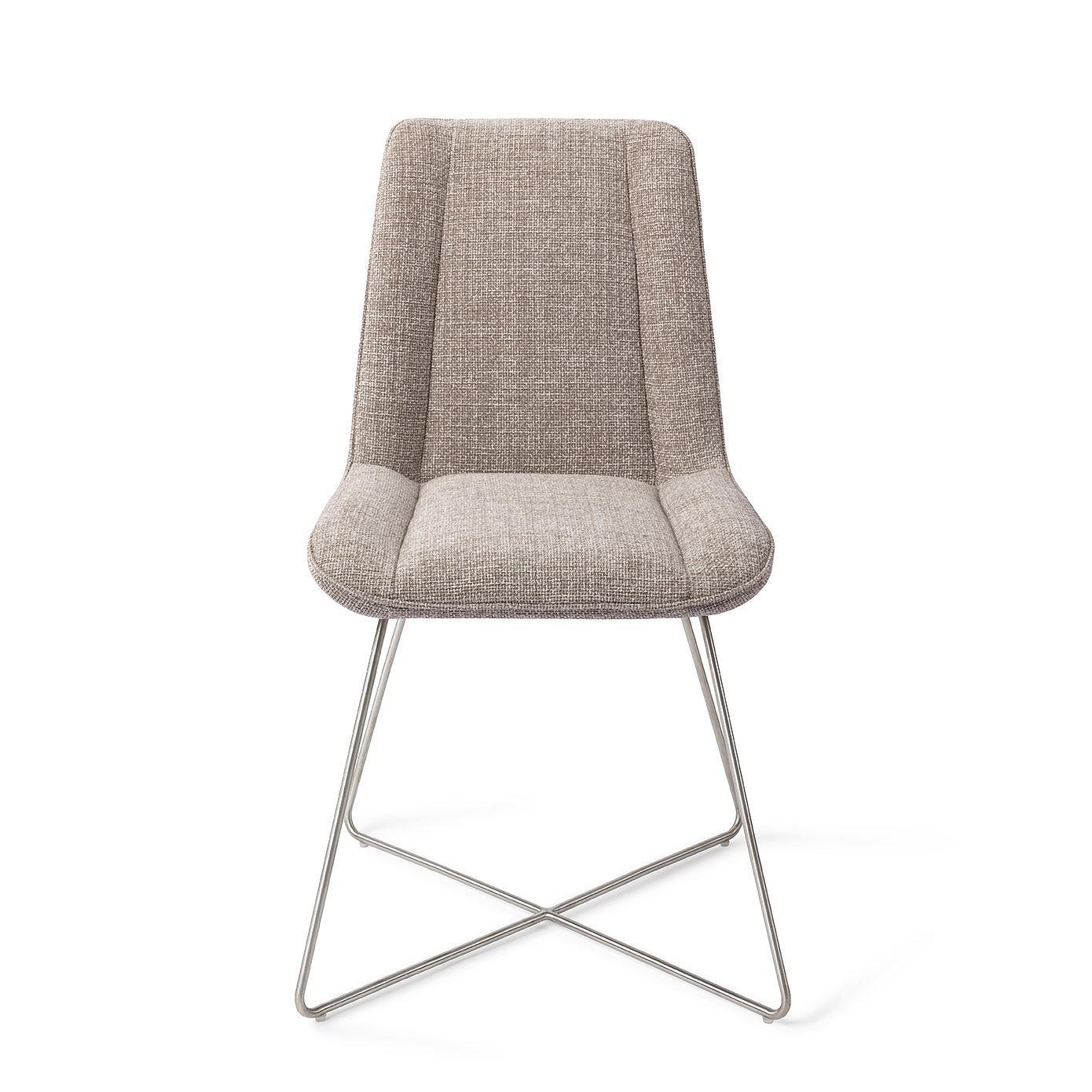 Umedo Dining Chair Cross Grainy Greige 0