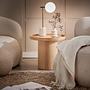 LUNA Table Lamp Metal Marble 1-bulb 1