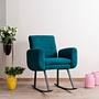 This armchair petrol green 0