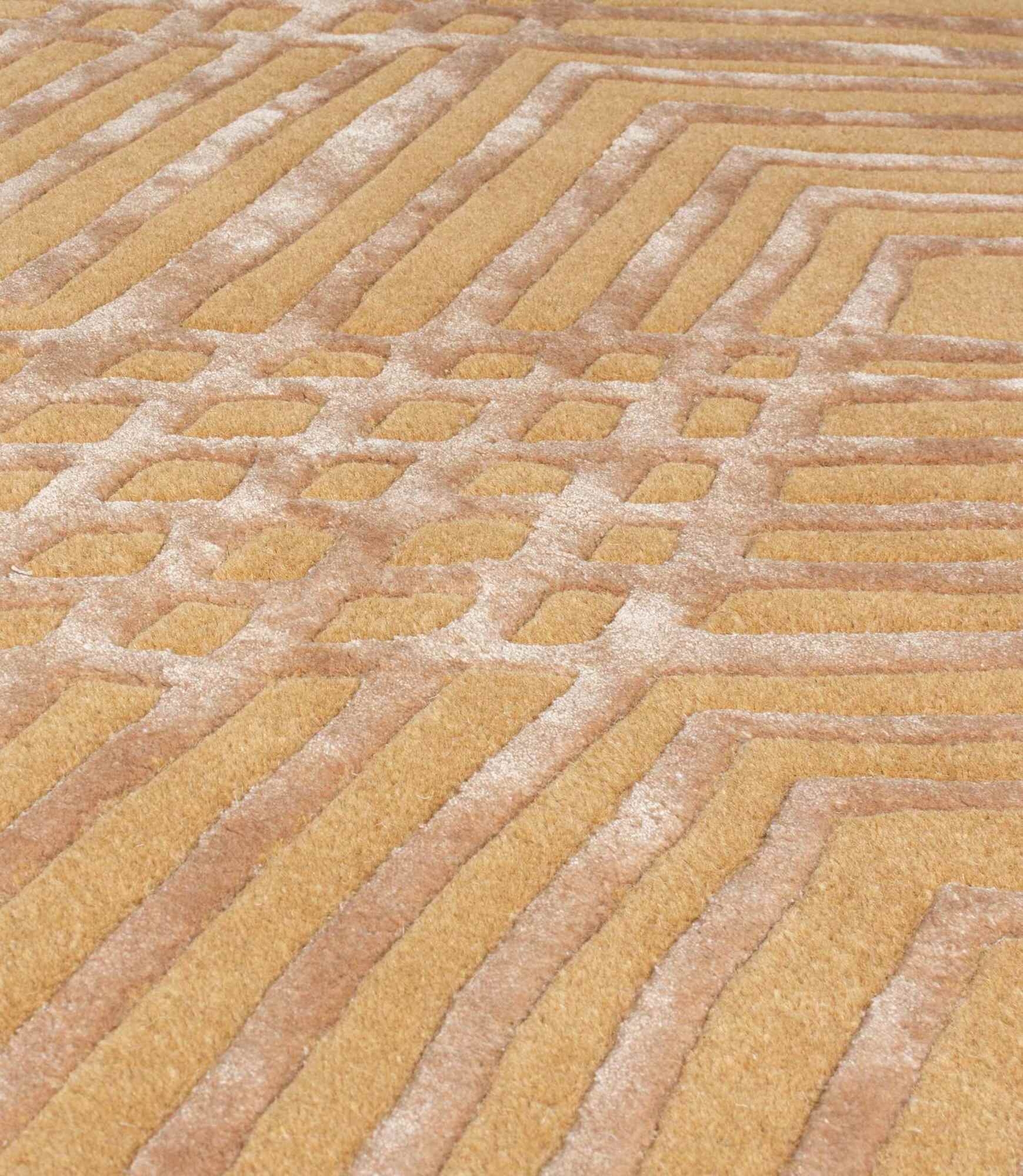 Wollmischteppich Architect Diamonds Tan 160 x 230 cm 3