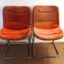 2x Freischwinger Chrom Silber 1