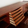 Highboard Teakholz 1960er Jahre 6