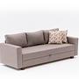 Aly Sofa Bed 3-Seater Brown 7
