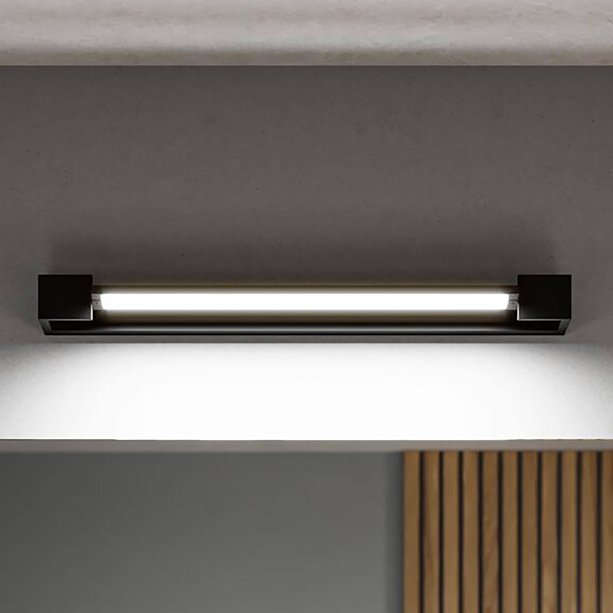 Lucille LED-Wandleuchte 1-Flammig  Aluminium Schwarz 0