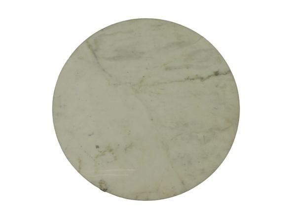 Beistelltisch Marmor Metall ø40cm 4