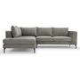 Noa Ecksofa Récamiere Links Planet Grey Green 0