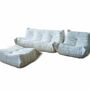 Togo Lounge Set 3-pc. Bouclé White 0