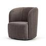 Blair Dreh-Sessel Danny Steel Grey 0