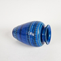 Vintage Rimini Blue Vase Keramik Blau 3