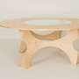 NEMO Tisch Holz Glass Natural  3
