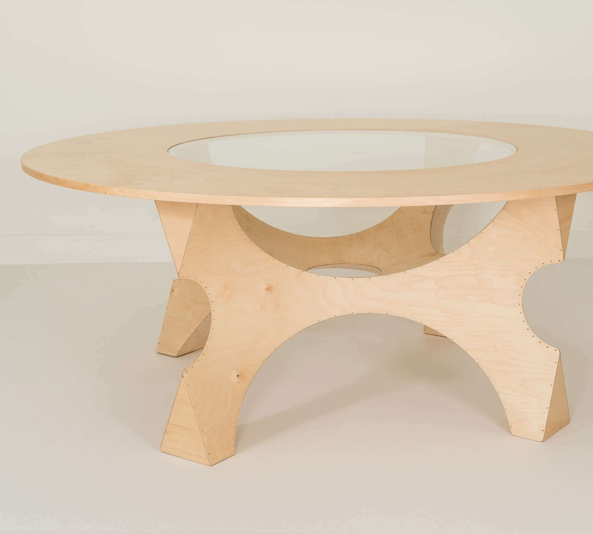 NEMO Table Wood Glass Natural 3