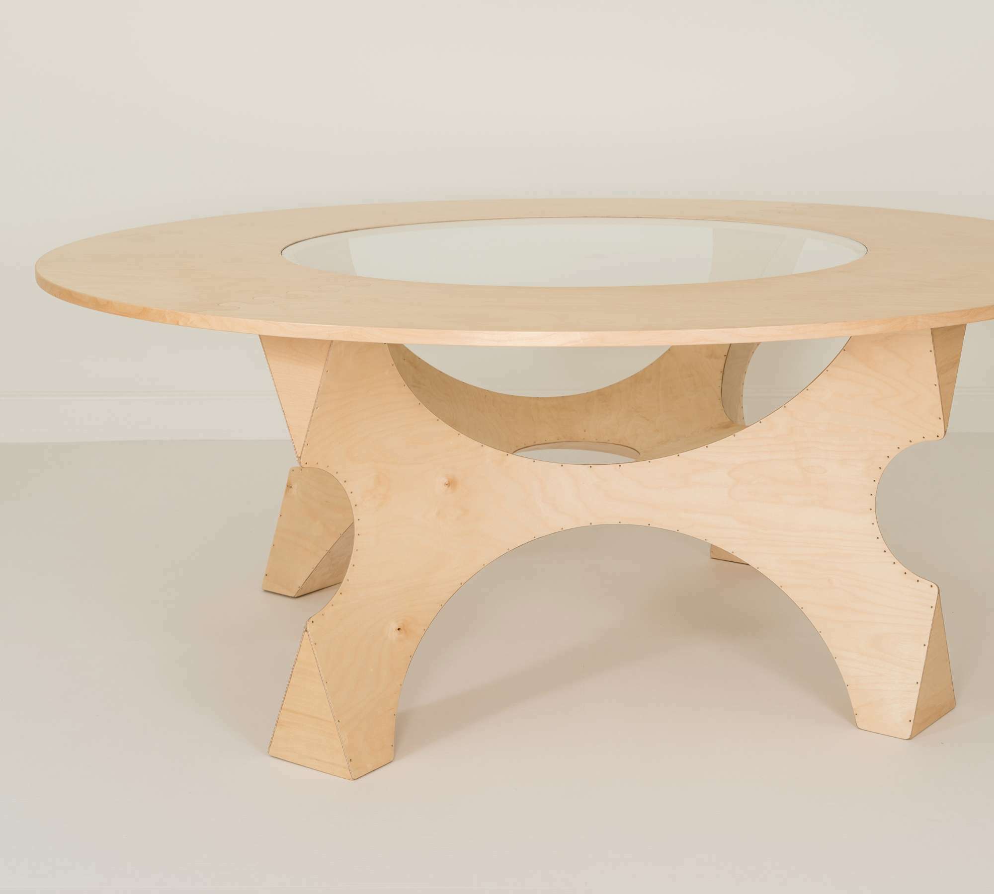 NEMO Tisch Holz Glass Natural  3