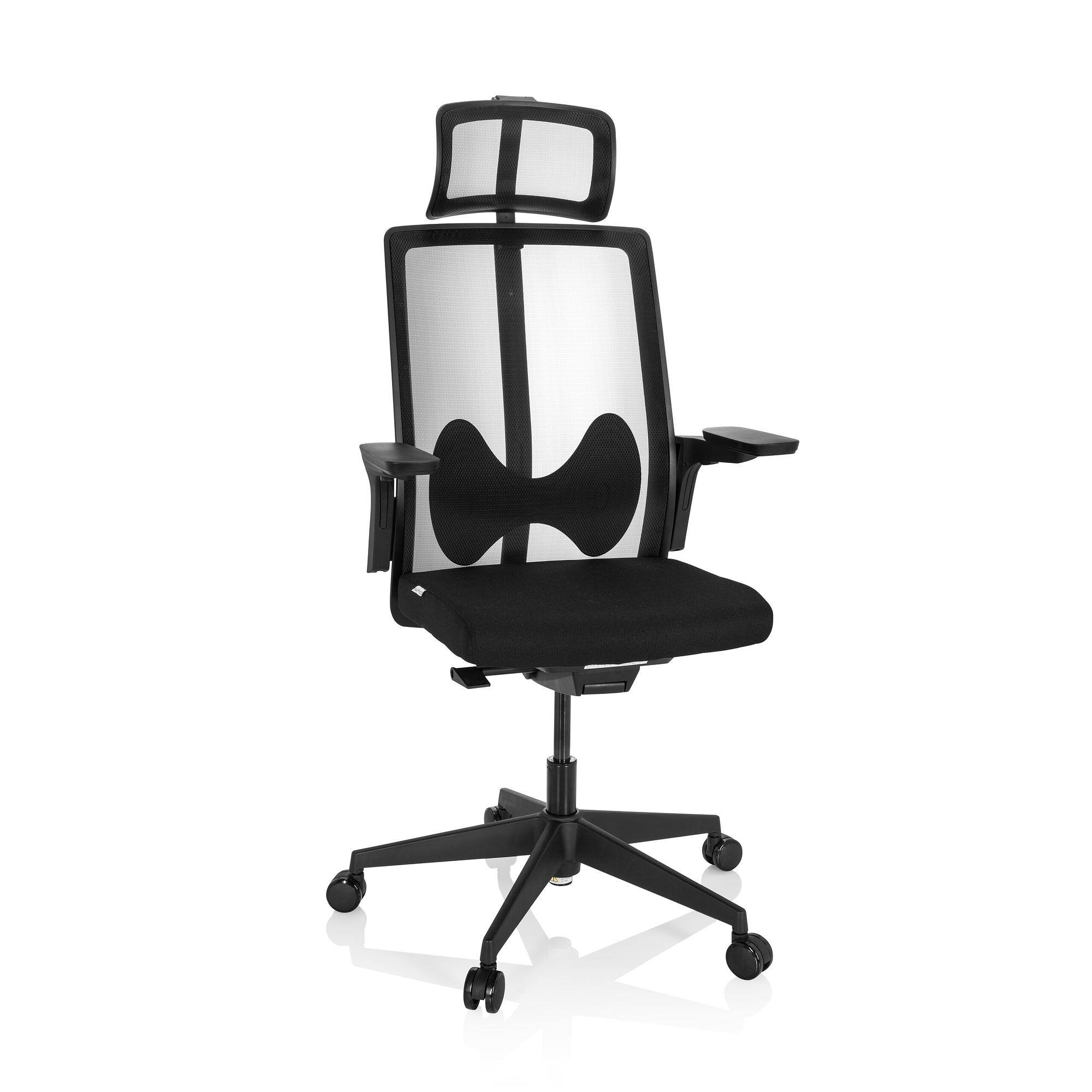 ARCEO B Bürostuhl Netzstoff Schwarz 0