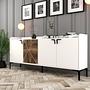 Venedik Credenza Bianco 1