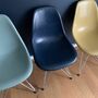4x Eames Fiberglass Side Chair DSR  5