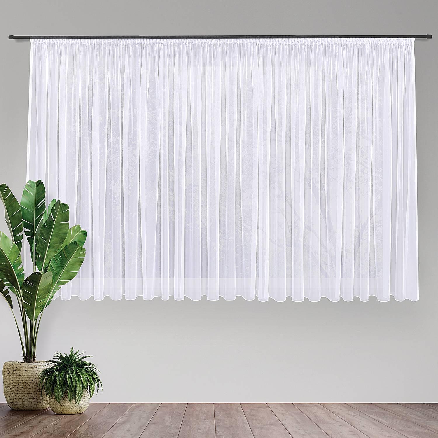 Gardine Laura II Webstoff Weiß 600 x 175 cm 2