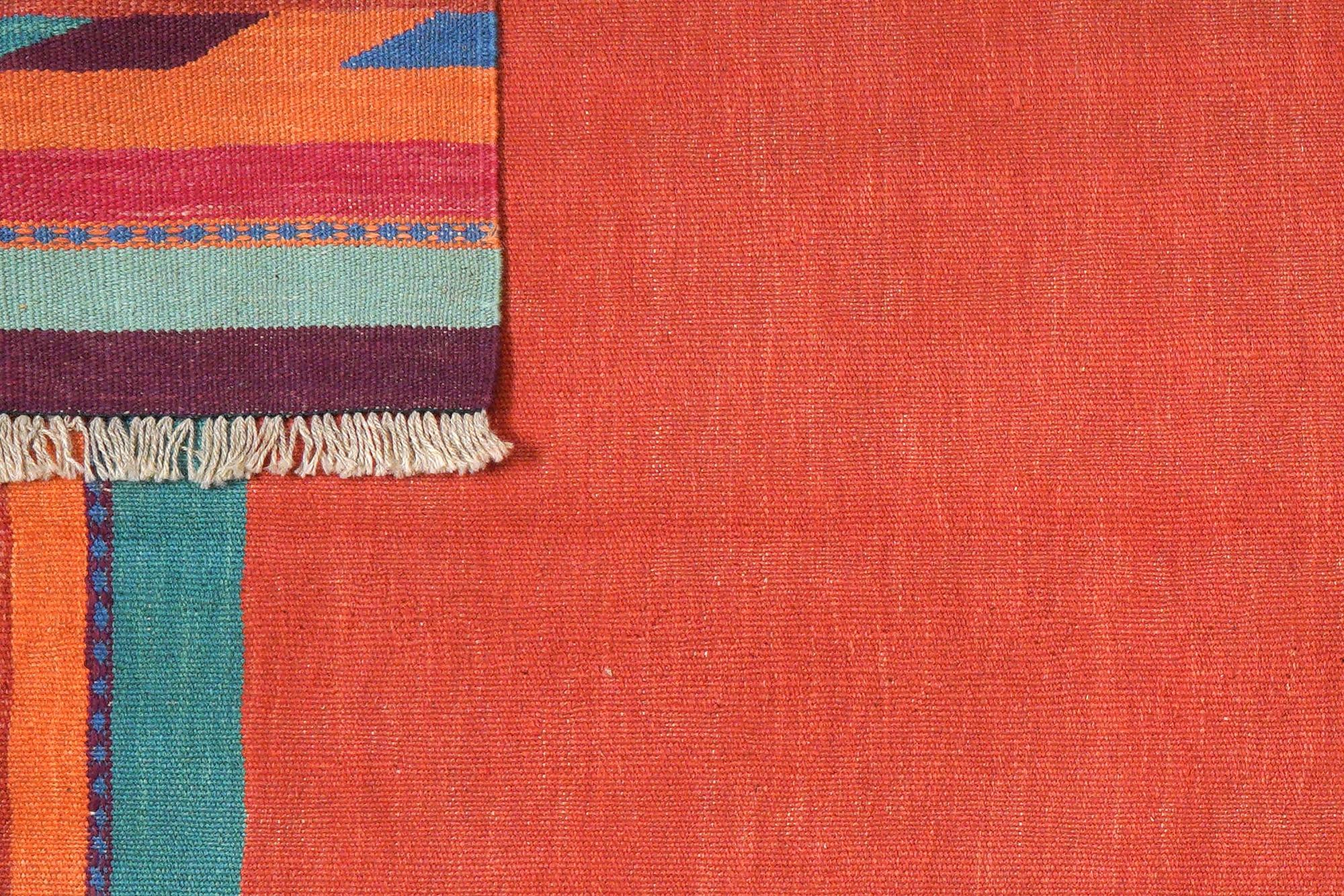 Kilim Gashgai Teppich Mehrfarbig 4