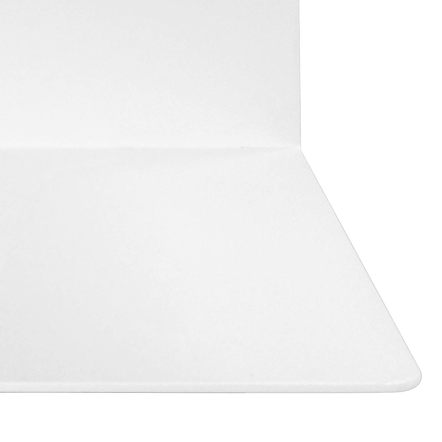 2x Wall shelf Targon Metal White 4