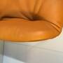 Leya Stuhl Leder Metall Braun 5