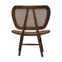 Lugano Beistellstuhl Teakholz Rattan 3