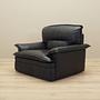 Armchair Leather Black 1960s 4