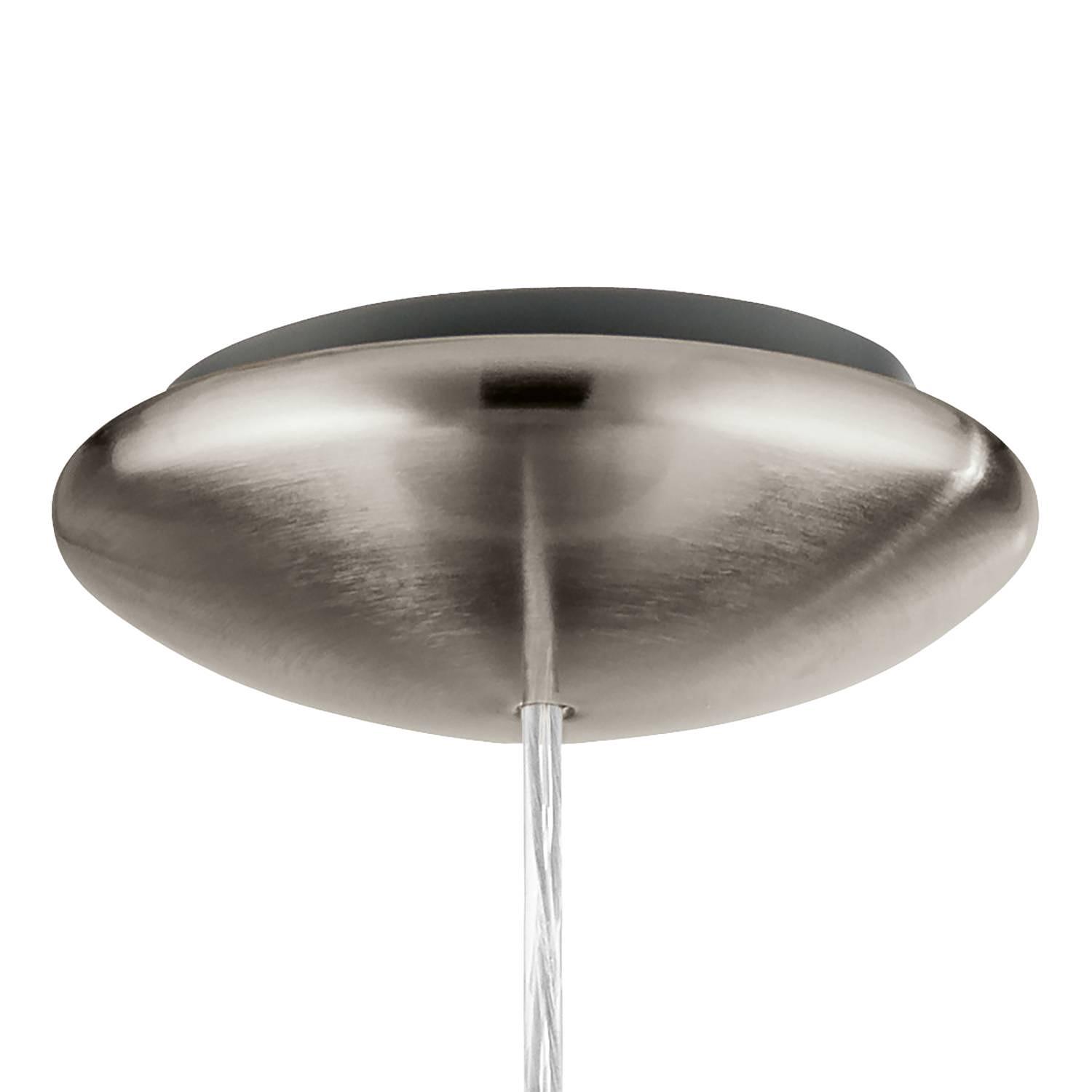 Farsala I LED-Pendelleuchte Glas Stahl 1-flammig 4