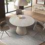 Console table made of fabric walnut wood 3271 3