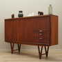 Vintage Highboard Teakholz Braun 1960er Jahre 3