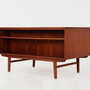 Vintage Desk Teak Wood Brown 1970s 5
